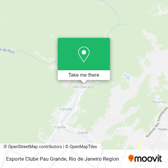 Esporte Clube Pau Grande map