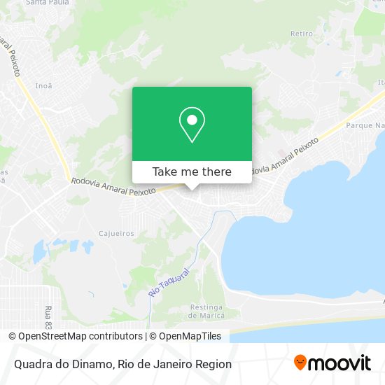 Quadra do Dinamo map