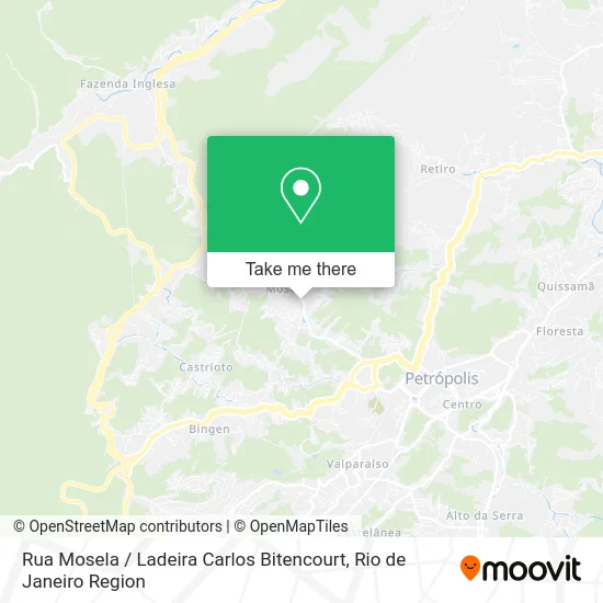 Rua Mosela / Ladeira Carlos Bitencourt map