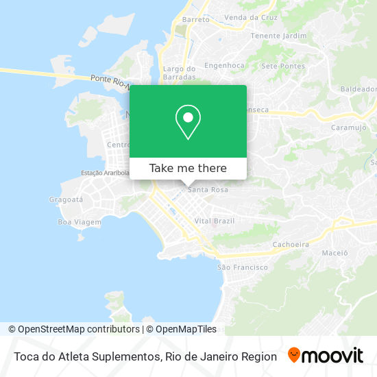 Toca do Atleta Suplementos map