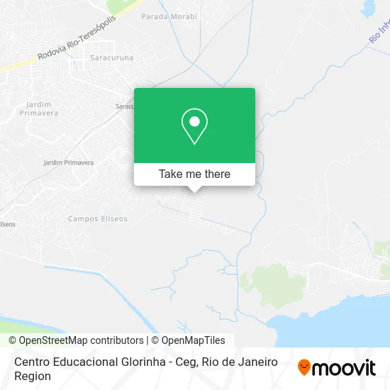 Centro Educacional Glorinha - Ceg map