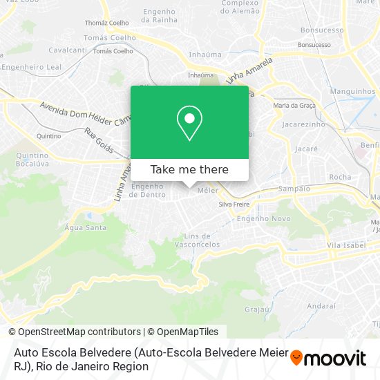 Auto Escola Belvedere (Auto-Escola Belvedere Meier RJ) map