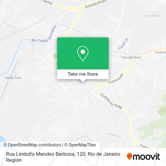 Rua Lindolfo Mendes Barbosa, 120 map