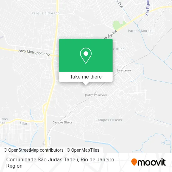 Comunidade São Judas Tadeu map