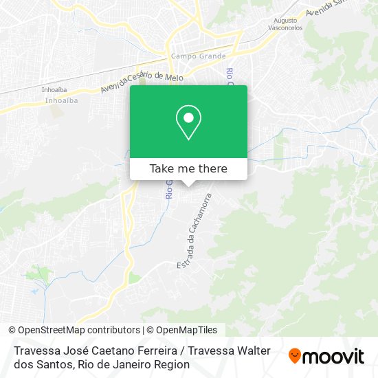 Travessa José Caetano Ferreira / Travessa Walter dos Santos map