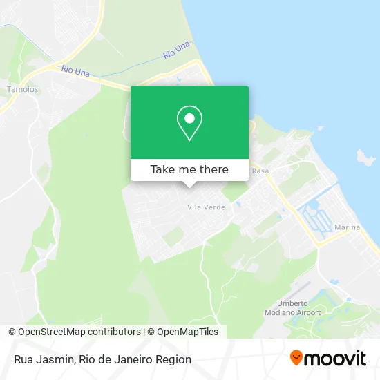 Rua Jasmin map