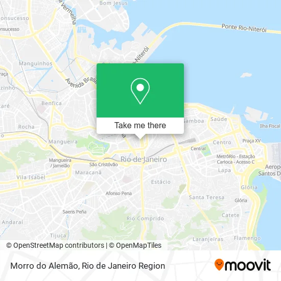 Morro do Alemão map