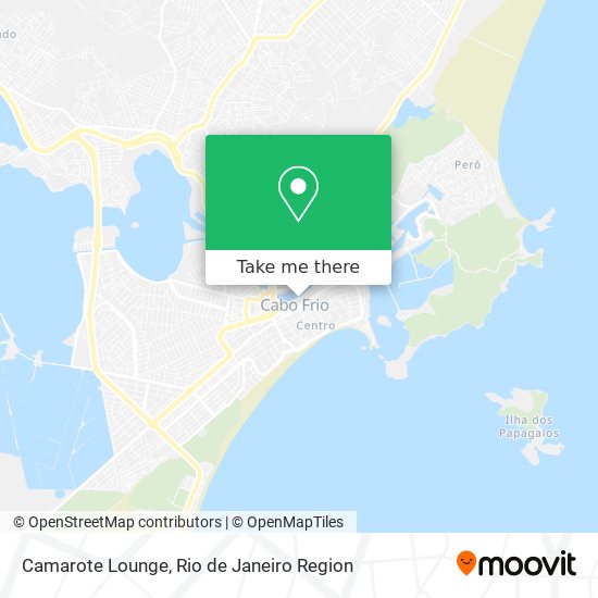 Camarote Lounge map