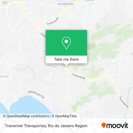 Transriver Transportes map