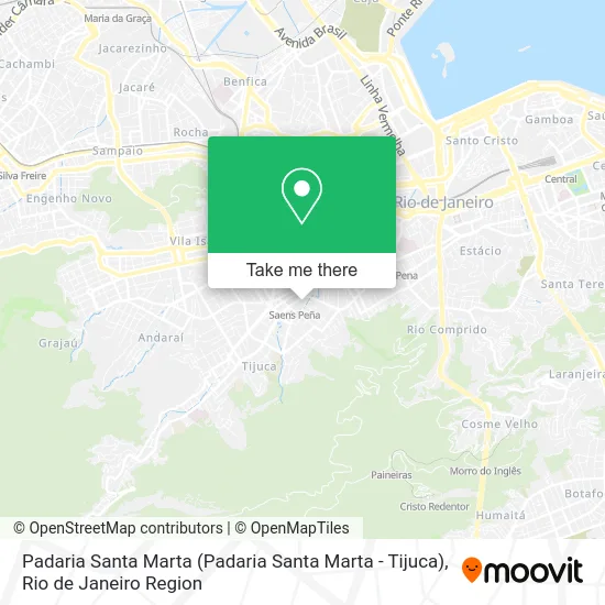 Padaria Santa Marta map