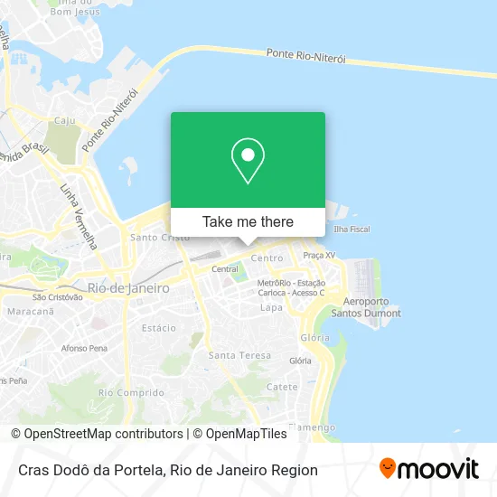 Cras Dodô da Portela map