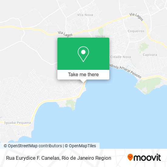 Rua Eurydice F. Canelas map