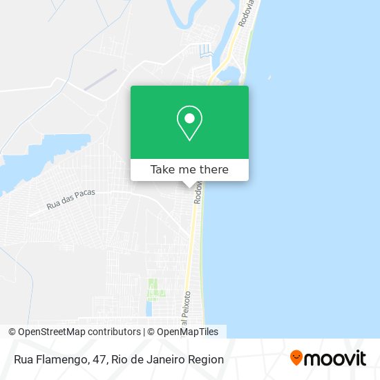 Mapa Rua Flamengo, 47