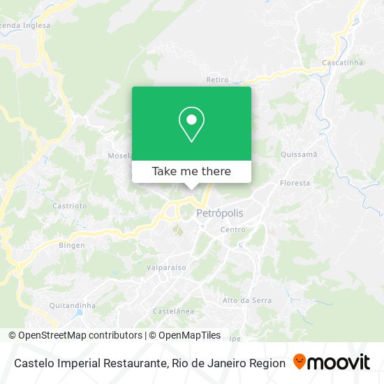 Castelo Imperial Restaurante map
