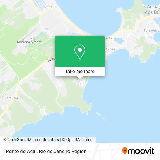 Ponto do Acai map