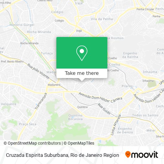 Cruzada Espirita Suburbana map