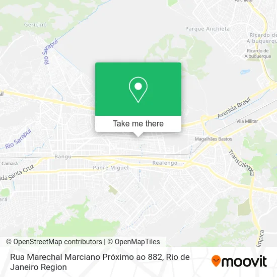 Rua Marechal Marciano Próximo ao 882 map