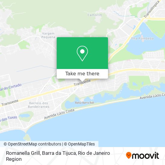 Romanella Grill, Barra da Tijuca map