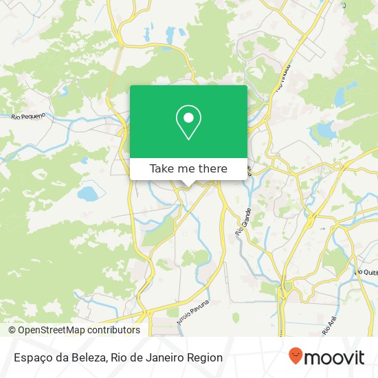 Espaço da Beleza map