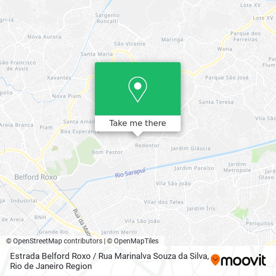Estrada Belford Roxo / Rua Marinalva Souza da Silva map