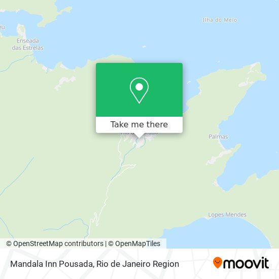 Mandala Inn Pousada map