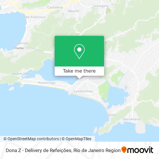 Dona Z - Delivery de Refeições map