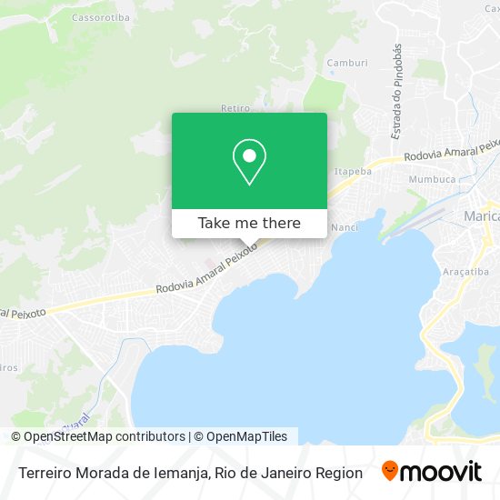 Terreiro Morada de Iemanja map