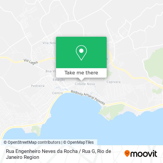 Rua Engenheiro Neves da Rocha / Rua G map