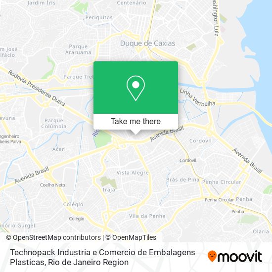 Technopack Industria e Comercio de Embalagens Plasticas map