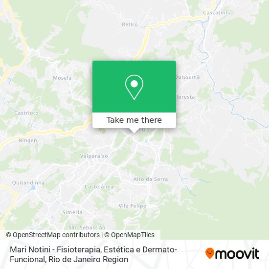 Mari Notini - Fisioterapia, Estética e Dermato-Funcional map