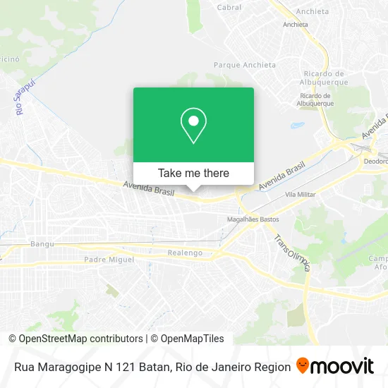 Rua Maragogipe N 121 Batan map