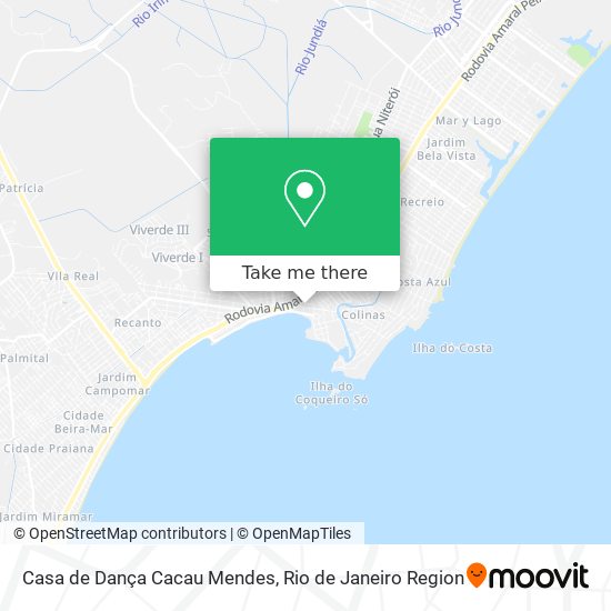 Casa de Dança Cacau Mendes map