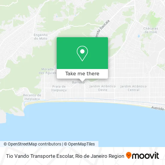 Tio Vando Transporte Escolar map