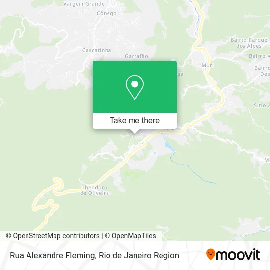 Rua Alexandre Fleming map