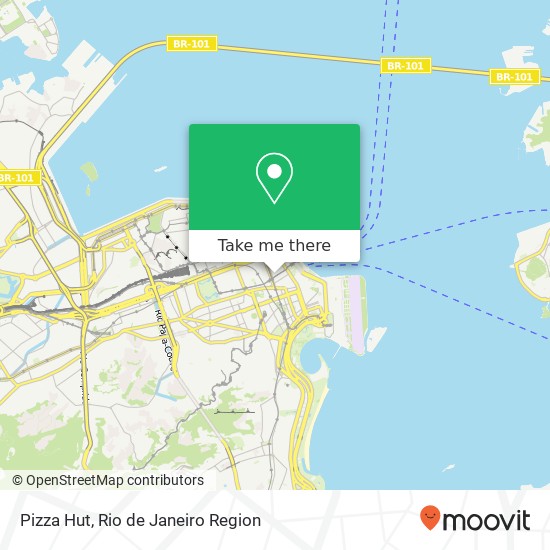 Pizza Hut map