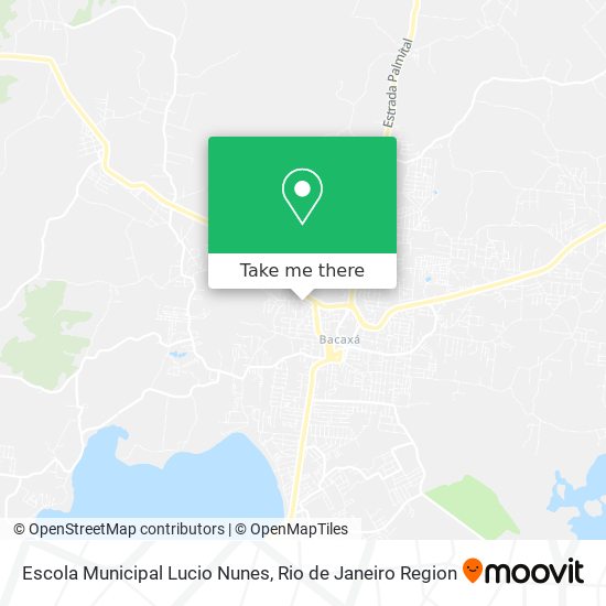 Mapa Escola Municipal Lucio Nunes