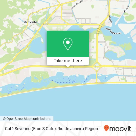 Mapa Café Severino (Fran S Cafe)