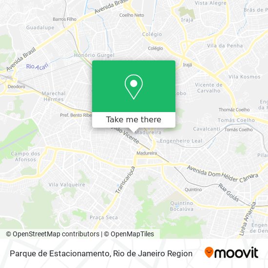 Parque de Estacionamento map