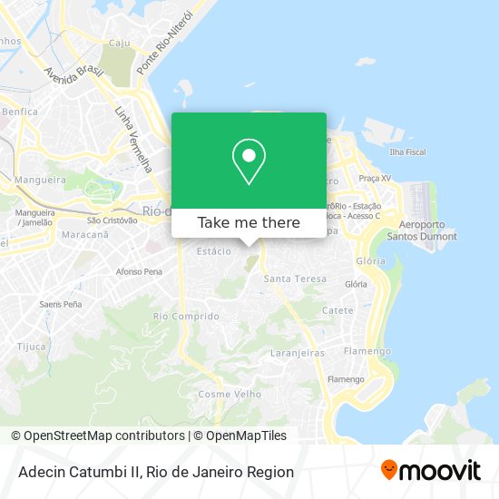 Adecin Catumbi II map
