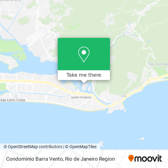 Condominio Barra Vento map