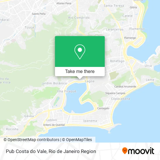 Pub Costa do Vale map
