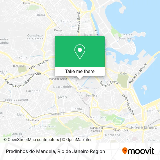 Predinhos do Mandela map