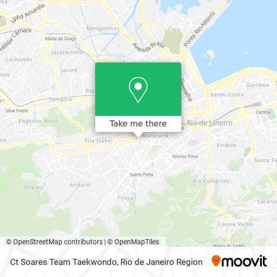 Ct Soares Team Taekwondo map