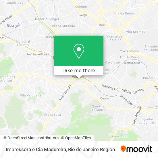 Impressora e Cia Madureira map