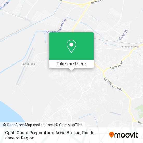 Mapa Cpab Curso Preparatorio Areia Branca