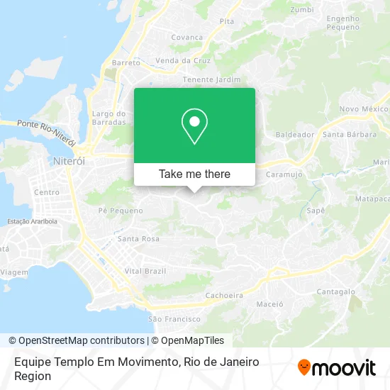 Equipe Templo Em Movimento map
