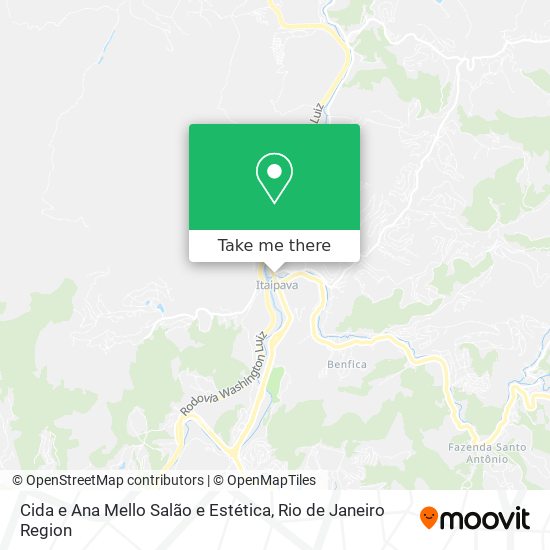 Cida e Ana Mello Salão e Estética map