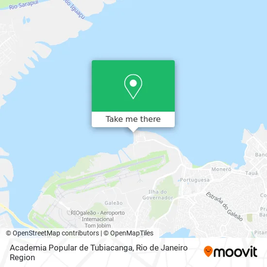 Academia Popular de Tubiacanga map