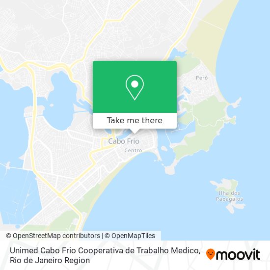 Unimed Cabo Frio Cooperativa de Trabalho Medico map