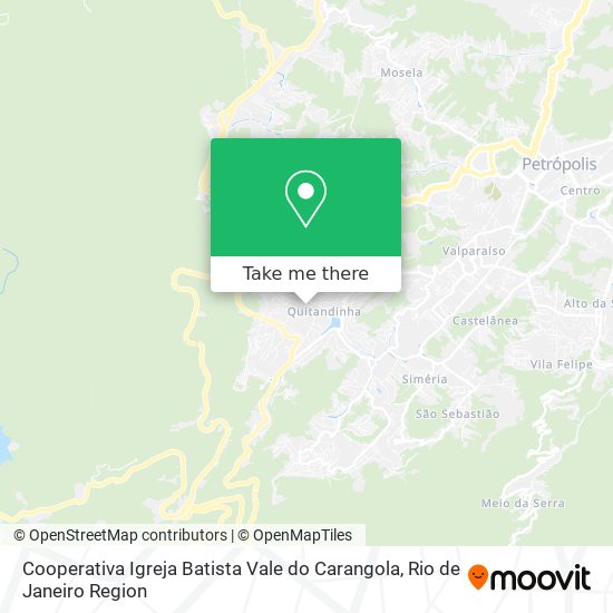 Cooperativa Igreja Batista Vale do Carangola map